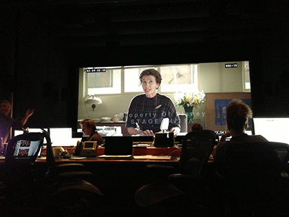 Mixing on historic Stage A on the Disney Studio lot